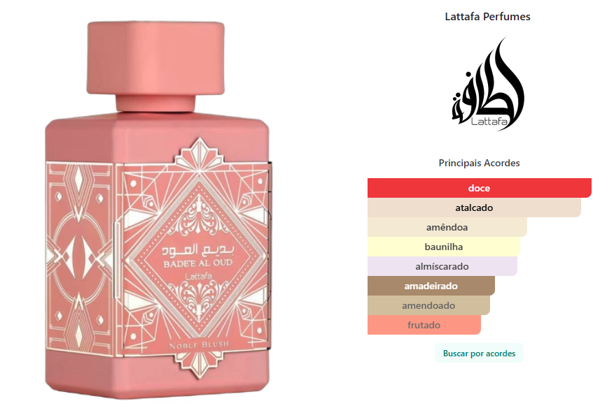 Lattafa - Bade'e Al Oud Noble Blush Eau de Parfum (Decant)