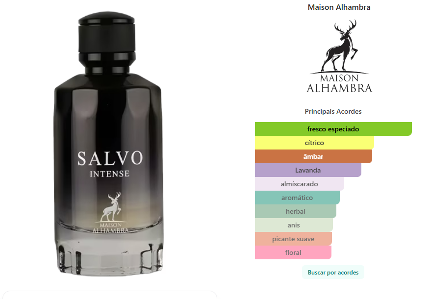 Maison Alhambra - Salvo Intense Eau de Parfum (Decant)