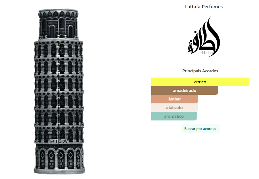 Lattafa - Pisa Eau de Parfum (Decant)