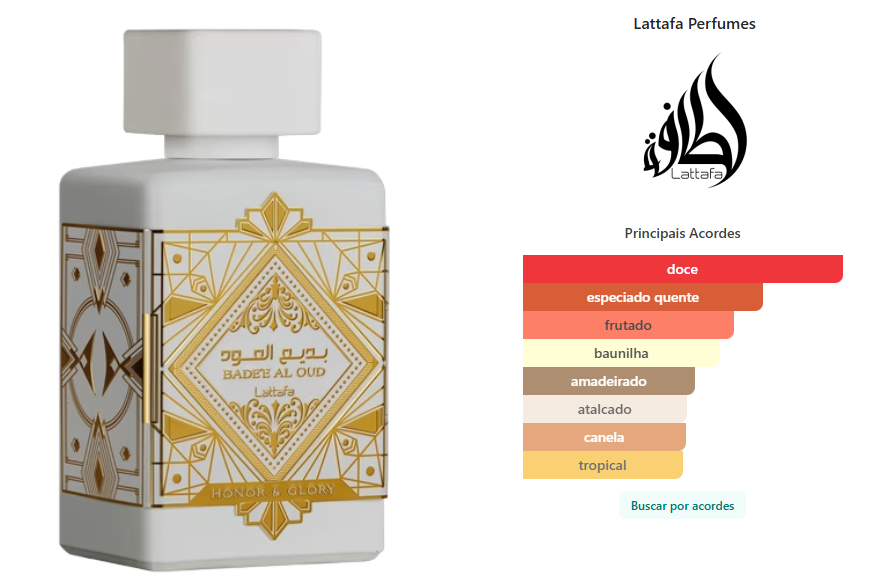 Lattafa - Bade'e Al Oud Honor & Glory Eau de Parfum (Decant)